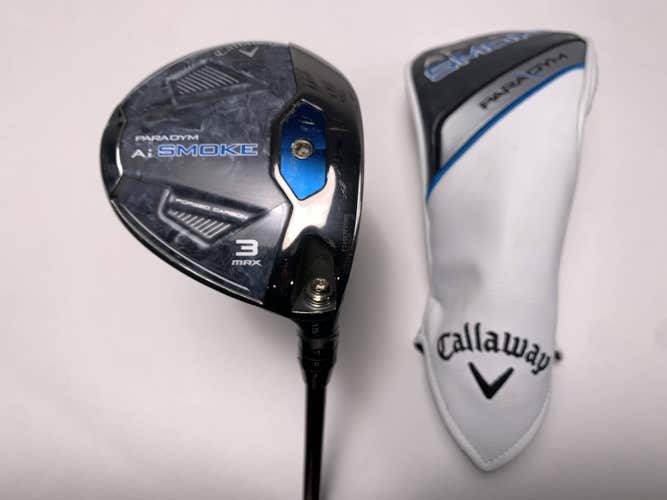 Callaway Paradym Ai Smoke Max 3 Fairway 15* HZRDUS 6.0 Gen 4 Stiff RH HC -1''