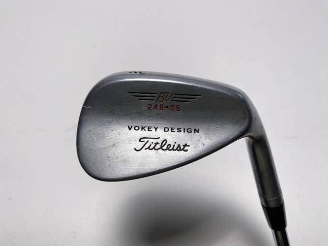Titleist Vokey Chrome 200 Wedge 48* 6 Bounce True Temper Dynamic Gold Steel RH