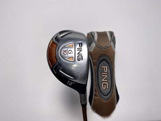 Ping G10 3 Hybrid 18* TFC 129 H Soft Regular Senior Graphite Mens RH HC