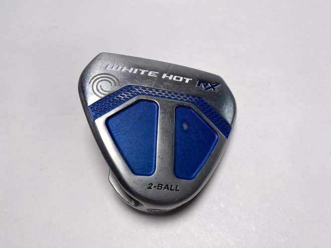 Odyssey White Hot RX 2-Ball V-Line Putter 35" HEAD ONLY Mens LH
