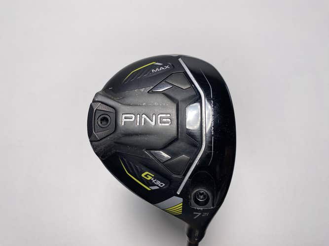 Ping G430 Max 7 Fairway Wood 21* Alta CB 65g Regular Graphite Mens RH