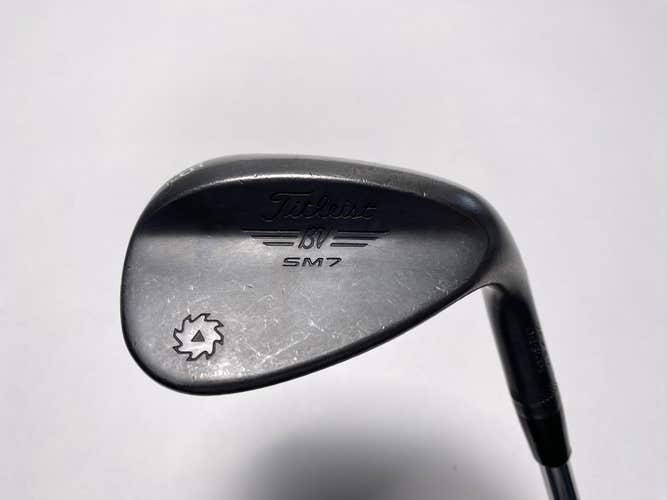Titleist Vokey SM7 Jet Black Wedge 56* 10 Bounce S-Grind Wedge Steel Mens RH