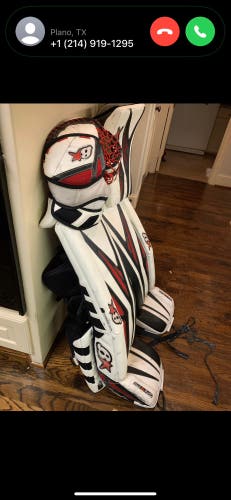 35" TPS IceCap Goalie Leg Pads (Used)