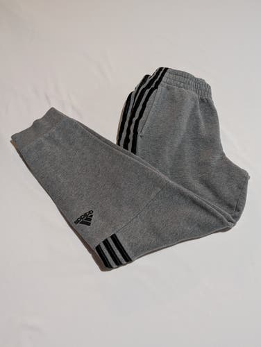 Adidas Gray Large  Boys 14/16 Joggers (Used)