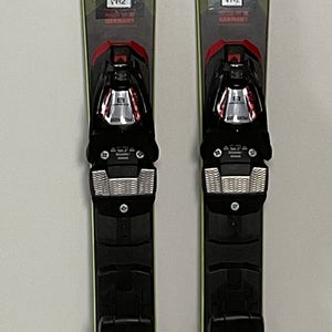 Kid's 2025 Volkl 122cm Racetiger SL Demo Skis With Marker Comp 8 Bindings (Used) (SY2710)