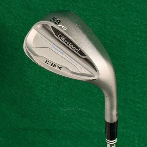 Cleveland CBX 58-10 58 Lob Wedge Dynamic Gold 115 Steel Wedge Flex