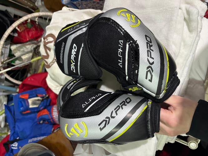 Senior EXTRA Small Warrior Alpha DX Pro Elbow  Pads (Used)