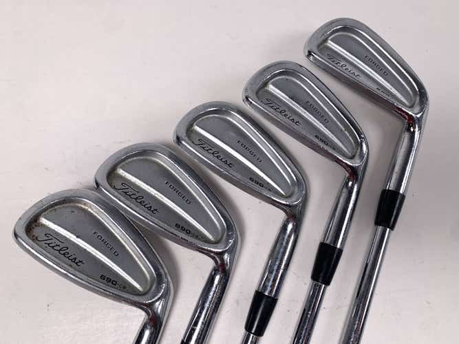 Titleist 690 CB Forged Iron Set 5-PW TT DG S300 Stiff Steel Mens RH NO 7 IRON