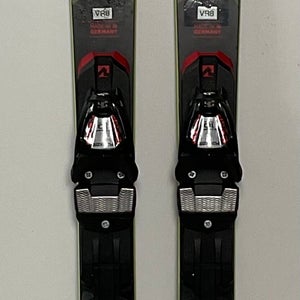 Kid's 2025 Volkl 136cm Racetiger SL Demo Skis With Marker Comp 10 Bindings (Used) (SY2712)