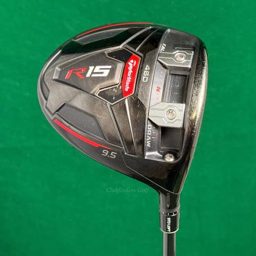 TaylorMade R15 460 Black 9.5 Driver Speeder 57 Evolution Graphite Stiff