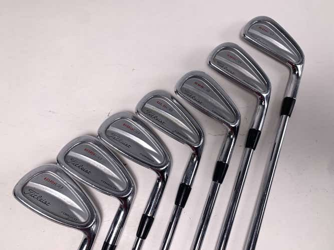 Titleist 695 CB Forged Iron Set 4-PW Project X 6.0 Stiff Steel RH +3/4"