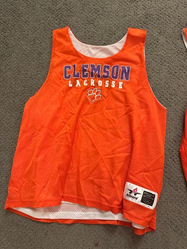 Clemson Lacrosse Reversible Orange/White Practice Jersey (Used)