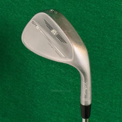 Titleist Vokey SM9 Chrome 54-14F 54 Sand Wedge Stepped Steel Wedge Flex