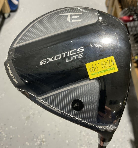 Tour Edge EXOTICS LITE 20 #5 Fairway Wood FUJIKURA VENTUS White 5-A Senior MRH