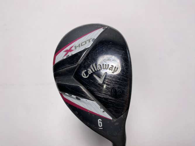 Callaway X Hot Womens 2013 6 Hybrid 28* 50g Ladies Graphite Womens RH