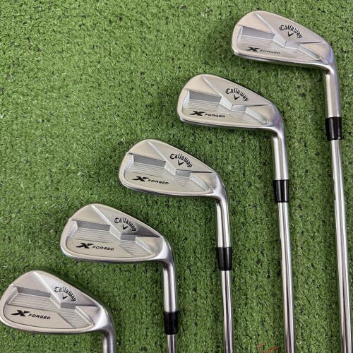 Callaway X Forged 18 Iron Set 6-PW Project X 5.5 Rifle Precision Regular Flex