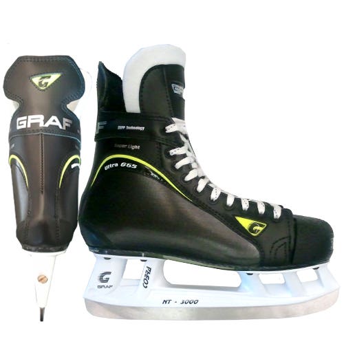 Graf Ultra G65 Senior Hockey Player Skates Regular Width (New)