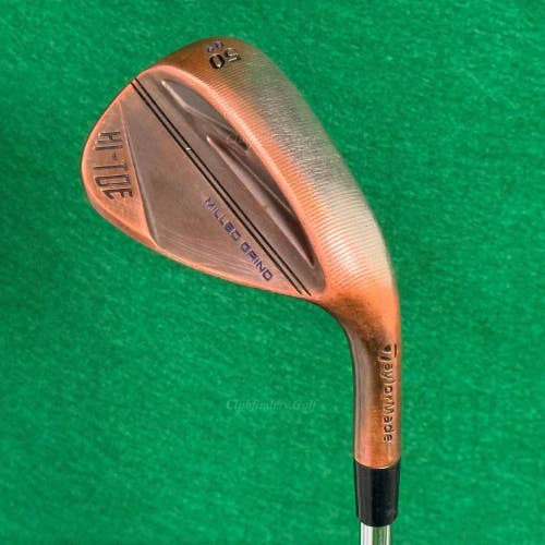 TaylorMade Milled Grind Hi-Toe 3 Copper 50-9 50 Gap Wedge Hi-Rev 2.0 Regular