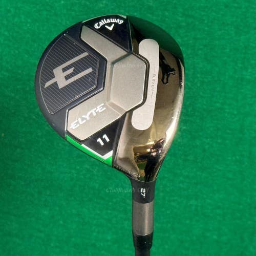 Callaway ELYTE 27 Fairway Wood 11 Mitsubishi Vanquish 4 R2 Seniors w/ HC