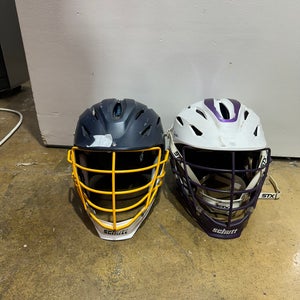 2 Schutt Rival S/M Helmets