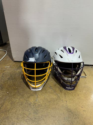 2 Schutt Rival S/M Helmets