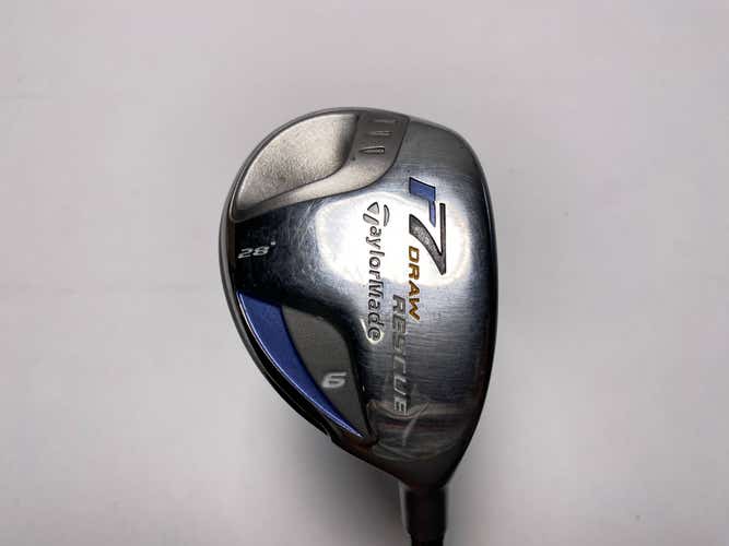 TaylorMade R7 Draw 6 Hybrid 28* REAX 45g Ladies RH Undersize Grip