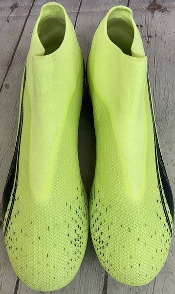 Puma Ultra Match Mens Size 9.5 Grip Control Rubber Soccer Cleats Slip On Mid Top