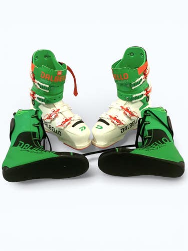 Mondo 26 & 26.5 Unisex Dalbello Racing DRS World Cup Ski Boots Stiff Flex (Used)
