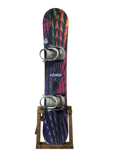 151cm Static Snowboard w/ Lamar Bindings
