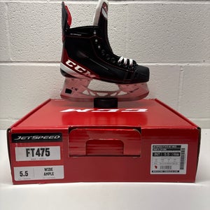 2021 CCM JetSpeed FT475 Hockey Skates Extra Wide Width Size 5.5 (New)