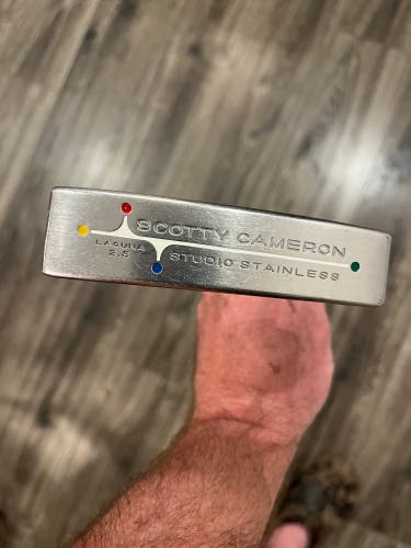Silver Men's Titleist Scotty Cameron Blade Right Handed Putter 35" (Used)
