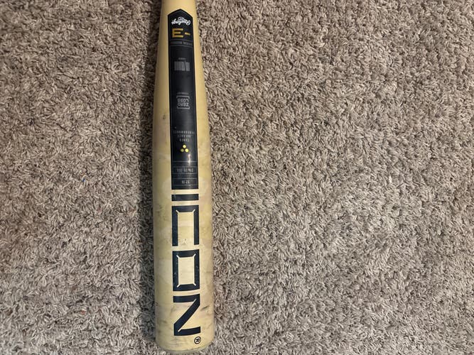 2025 Rawlings Icon Composite BBCOR Certified Bat (-3) 29 oz 32" (Used)