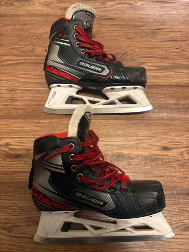 2019 Bauer Vapor X2.7 Hockey Goalie Skates Regular Width Size 3 (Used)