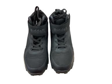 Used Riddell Adult FB Cleats Black Senior 8 11846-S000098295