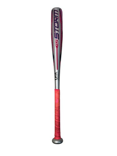 Used Rawlings STORM BB/SB Fastpitch Bat Grey 24" 11835-S000204277