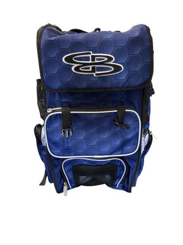 Used BoomBah BACKPACK BB/SB Player Backpack Navy Blue And Grey 11835-S000204312