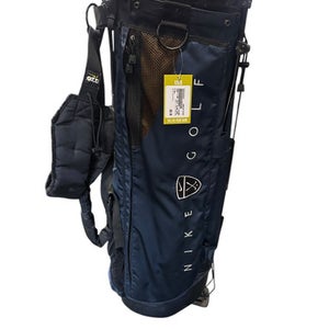 Used Nike 4 WAY STAND BAG Mens Stand Bag Navy Blue 11835-C000204357