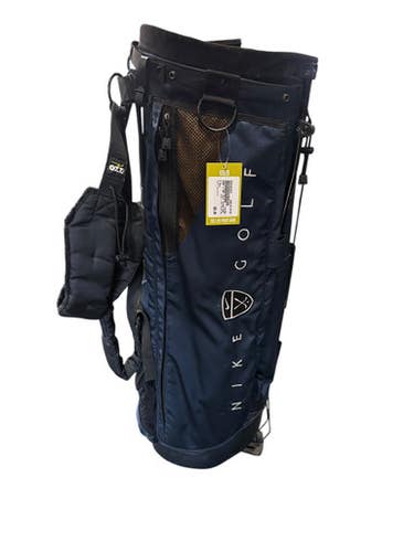 Used Nike 4 WAY STAND BAG Mens Stand Bag Navy Blue 11835-C000204357