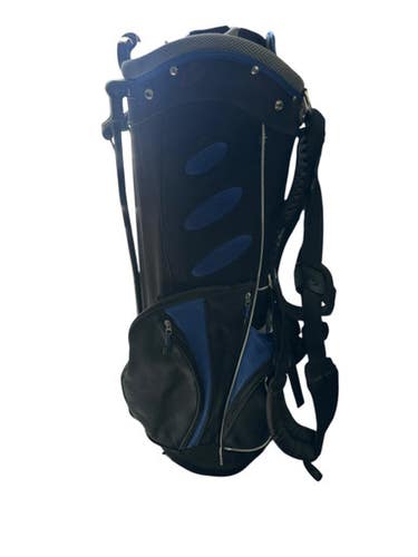 Used Knight GOLF STAND BAG Mens Stand Bag Black And Royal Blue 11835-C000204352