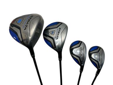 Used Strata ULTIMATE Mens Package Set RH Black And Royal Blue 14 Piece 11835-S000202956