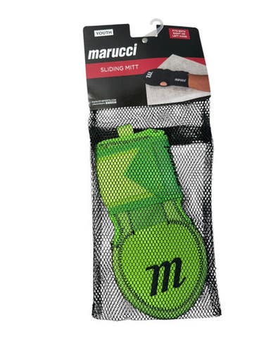 Used Marucci YTH GREEN SLIDING MITT BB/SB Accessory Neon Green Youth 11835-S000203155