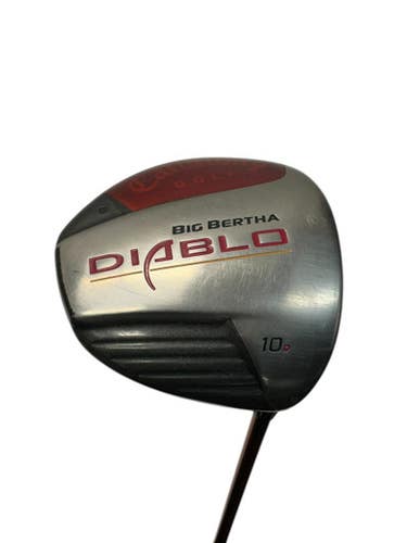 Used Callaway DIABLO Mens Driver RH 10.0 Degree 11835-S000202479