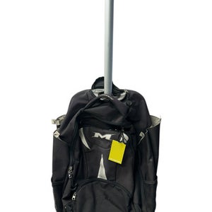 Used Miken WHEEL BAT BAG BB/SB Player Wheeled Bag Black 11835-S000203998