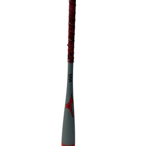 Used Mizuno PWR ALLOY BB/SB USA 2 5/8 Bat Grey And Red 28" 11835-S000204020