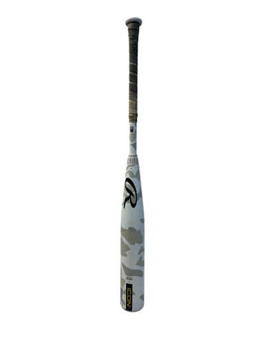 Used Rawlings ICON BB/SB USSSA 2 3/4 Bat Camouflage 31" 11835-S000204107