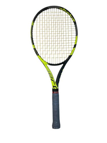 Used Babolat AERO PURE Adult Tennis Racquet Optic Yellow 4 3/8" 11835-C000204129