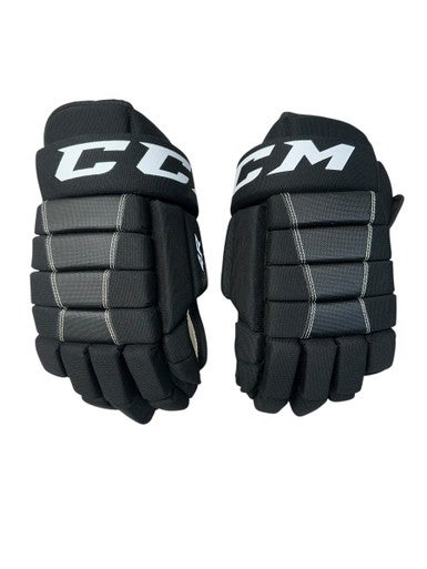 Used CCM 4R Senior Gloves Black 14" 11835-S000204520