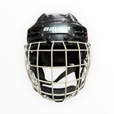 Used Bauer IMS 5.0 NO HECC Helmet Cage Combo Black SM 11375-S000374108