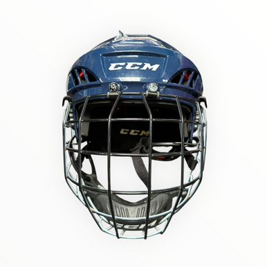 Used CCM 50 Helmet Cage Combo Navy Blue MD 11375-S000373444