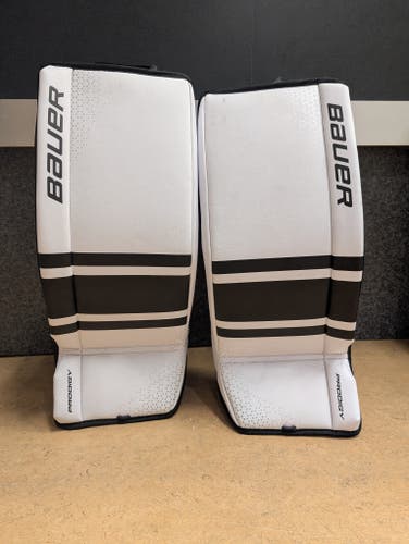 Bauer GSX Prodigy Goalie Leg Pads - Youth Large 24"